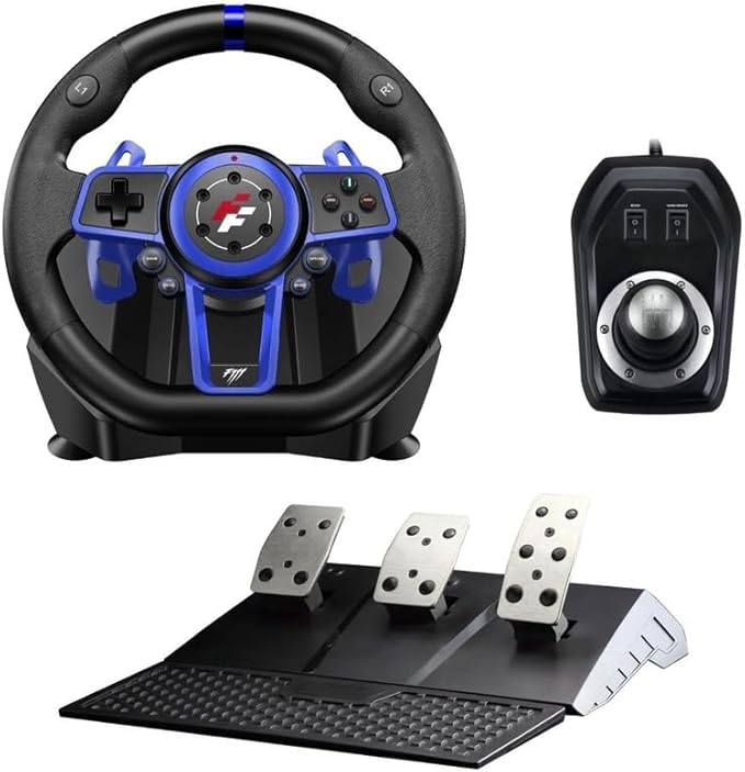 FlashFire Suzuka F111 Racing Wheel Set PS5,PS4,NS,PC FlashFire Suzuka F111 Racing Wheel Set PS5,PS4,NS,PC